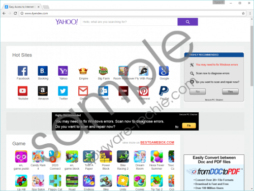 4yendex.com Removal Guide