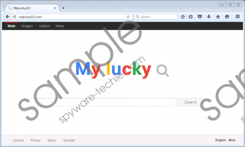 Mylucky123.com Removal Guide