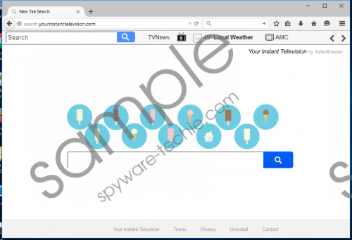 Search.yourinstanttelevision.com Removal Guide
