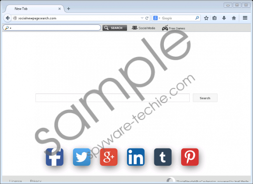 Socialnewpagesearch.com Removal Guide