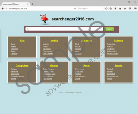 Searchenger2016.com Removal Guide