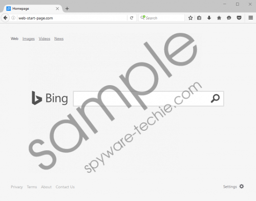 Web-start-page.com Removal Guide