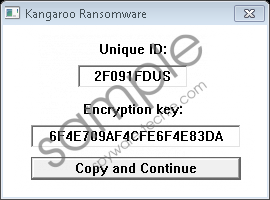 Kangaroo Ransomware Removal Guide
