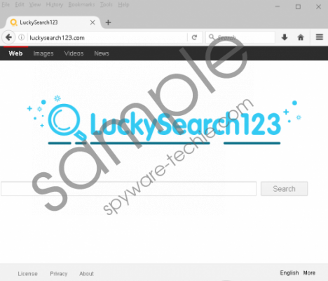 LuckySearch123.com Removal Guide