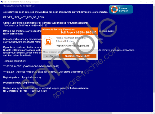 Microsoft Security essentials +1-888-496-5150 Removal Guide