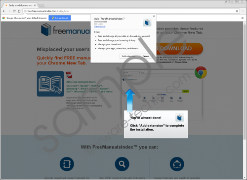 FreeManualsIndex Toolbar Removal Guide