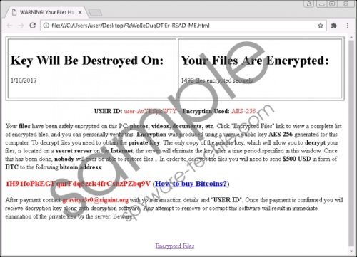 Firecrypt Ransomware Removal Guide