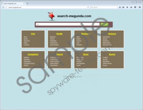Search-megunda.com Removal Guide