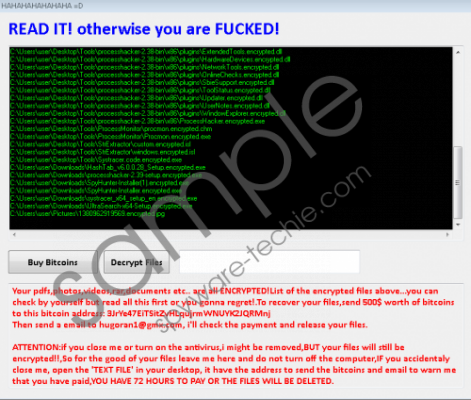 Hahaha Ransomware Removal Guide