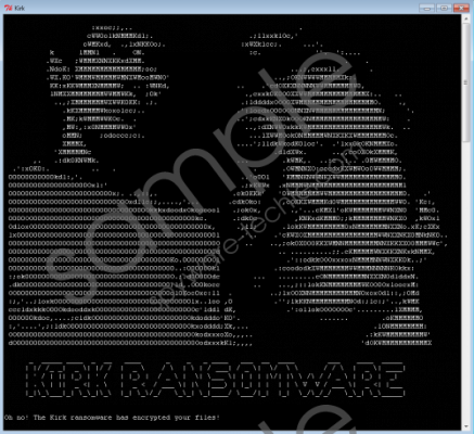 Kirk Ransomware Removal Guide