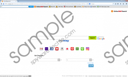 OnlineMapSearch Toolbar Removal Guide