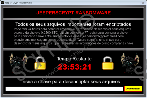 Jeeperscrypt Ransomware Removal Guide