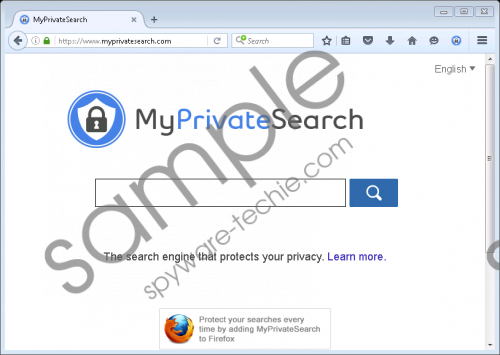 Myprivatesearch.com Removal Guide