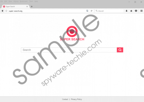 Super-search.org Removal Guide