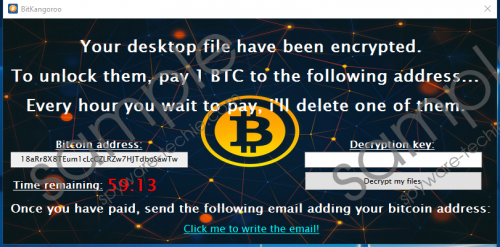 BitKangoroo Ransomware Removal Guide