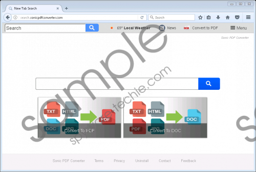 Search.sonicpdfconverter.com Removal Guide