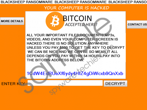 BlackSheep Ransomware Removal Guide