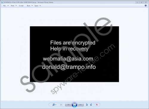 Donald Trampo Ransomware Removal Guide