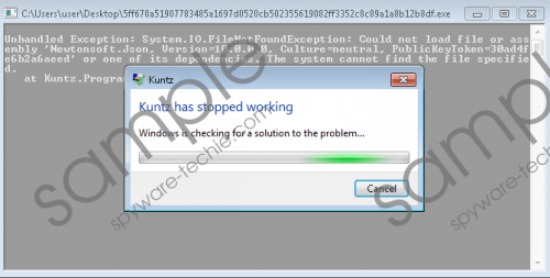 Kuntzware Ransomware Removal Guide