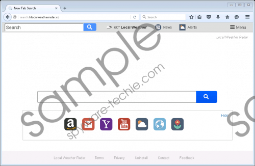 Search.hlocalweatherradar.co Removal Guide