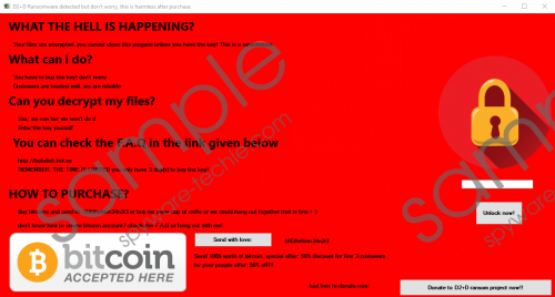 D2+D Ransomware Removal Guide