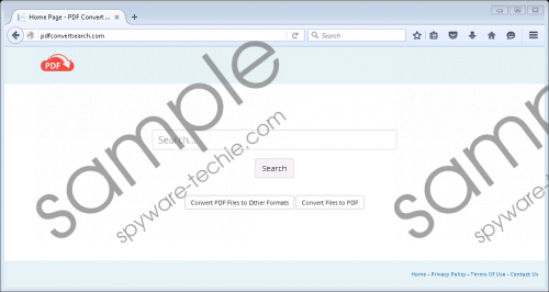 Pdfconvertsearch.com Removal Guide