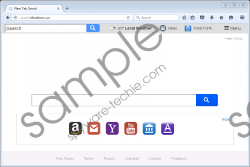 Search.hfreeforms.co Removal Guide