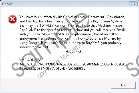 OhNo Ransomware Removal Guide