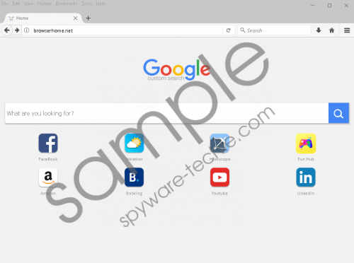 Browserhome.net Removal Guide