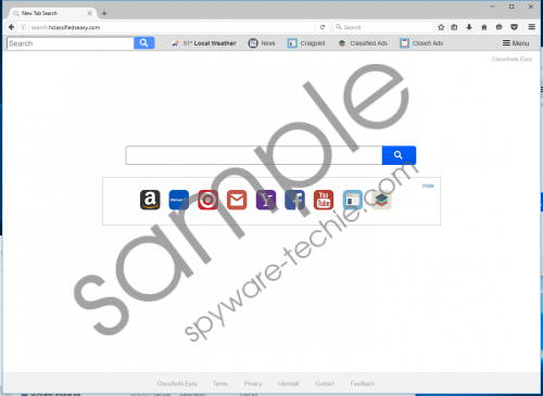 Search.hclassifiedseasy.com Removal Guide
