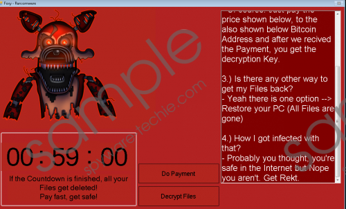 Foxy Ransomware Removal Guide