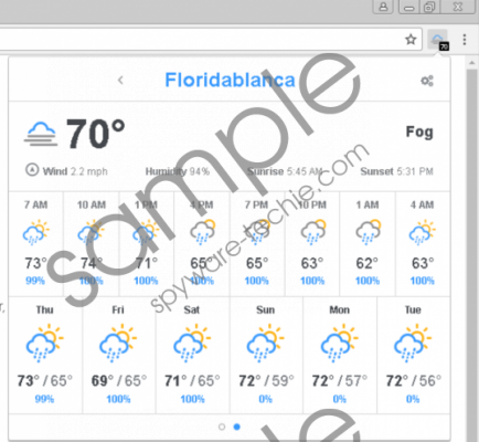 Nilla Weather Removal Guide