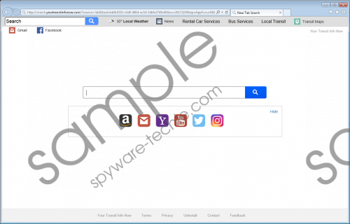 Search.yourtransitinfonow.com Removal Guide