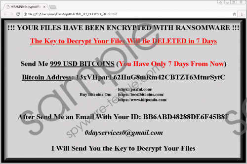 Ranion 1.08 Ransomware Removal Guide