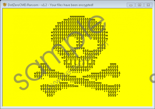 DotZeroCMD Ransomware Removal Guide