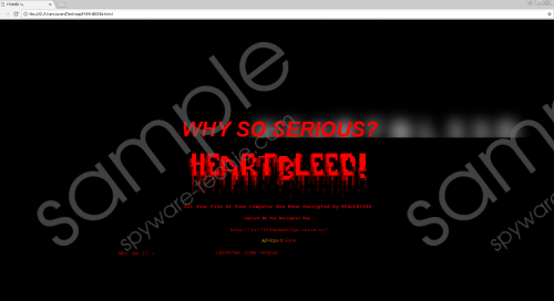 H34rtbl33d Ransomware Removal Guide