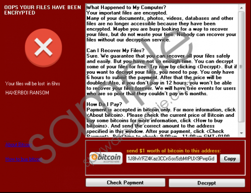 Haxerboi Ransomware Removal Guide