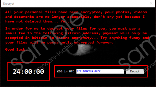 Exocrypt Ransomware Removal Guide
