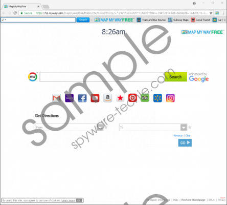 Mapmywayfree Toolbar Removal Guide