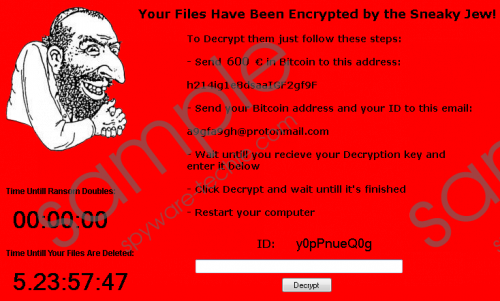 Jewsomware Ransomware Removal Guide