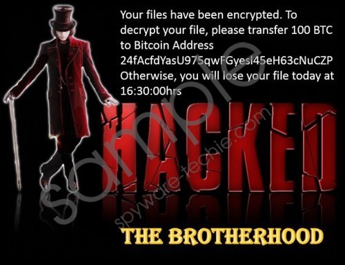 The Brotherhood Ransomware Removal Guide