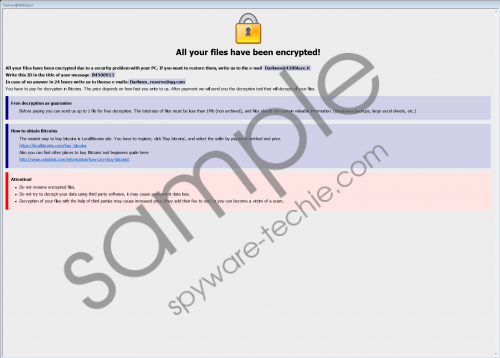 Darknes@420blaze.it Ransomware Removal Guide