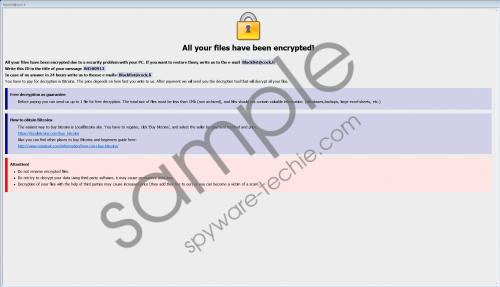 blacklist@clock.li Ransomware Removal Guide