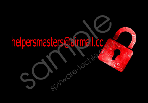 Helpersmasters@airmail.cc Ransomware Removal Guide