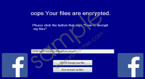 Facebook Ransomware Removal Guide