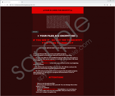 KBK Ransomware Removal Guide