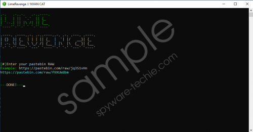 LimeRevenge RAT Removal Guide