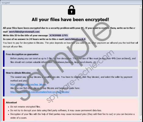 Revon Ransomware Removal Guide