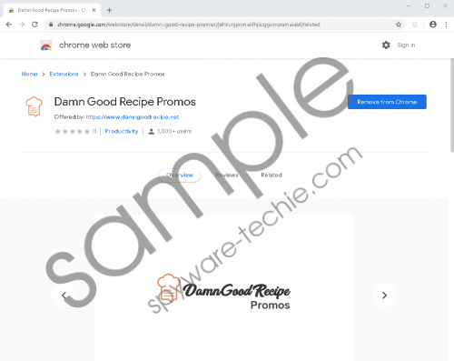 Damn Good Recipe Promos Removal Guide