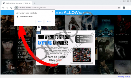 Delivesinve.info Removal Guide